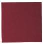 Preview: Papier Servietten, 1/4 Falz, 3-lagig, 40 x 40 cm, bordeaux Fasana