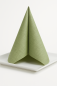 Preview: Airlaid Servietten Verde Decor, 1/4 Falz, 40 x 40 cm,