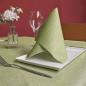 Preview: Airlaid Servietten Verde Decor, 1/4 Falz, 40 x 40 cm,