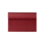 Preview: Papiertischtuch Damast, 24 x 1.0 m, 1-lagig, bordeaux