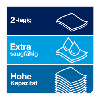Preview: Tork Papierhandtuchrollen H1 Premium 2-lagig weiß Zellstoff Rolle