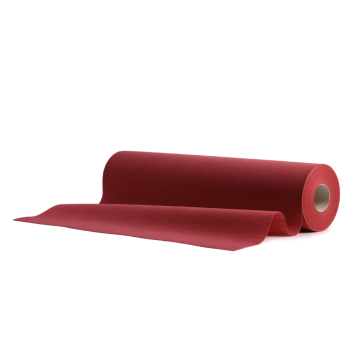 Tischläufer Airlaid, 24 m x 40 cm, bordeaux