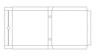Preview: Pizzakarton 30 x 30 x 3 cm