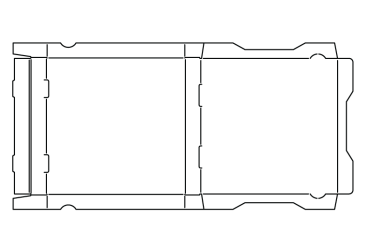 Preview: Pizzakarton 32 x 32 x 4 cm