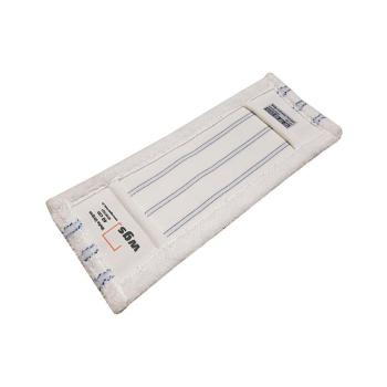 Preview: Stripes Mop 40cm weiss/blau,