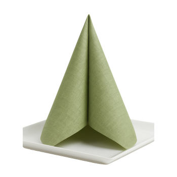 Airlaid Servietten, 1/4 Falz, 40 x 40 cm, Verde Decor