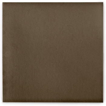 Preview: Airlaid Servietten, 1/4 Falz, 40 x 40 cm, braun