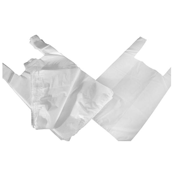 Handtragtasche weiss, 30 x 18 x 55 cm