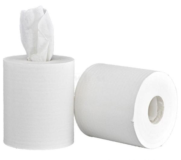 Reinigungsrolle Midi, 1-lagig, Recycling, weiss