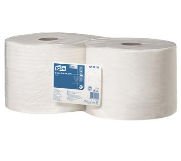 Reinigungsrolle Maxi Tork, 2-lagig, Recycling, weiss