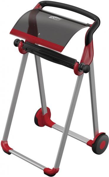 Rollenspender Bodenständer W1, Tork Performance, schwarz-rot