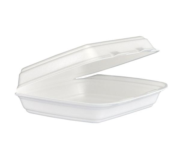 Menü-Box Euroline, EPS, mit Deckel, weiss - Kopie