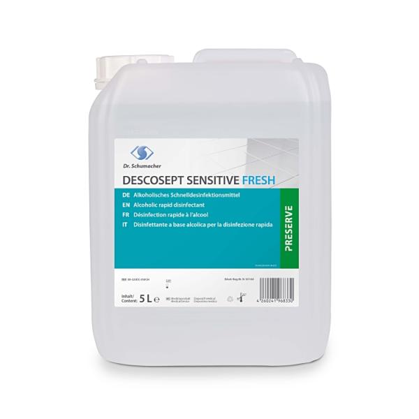 Schnelldesinfektionsmittel 5L alkoholisches, Flächendesinfektionsmittel