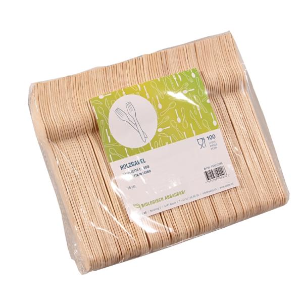 Holzgabeln, Biologisch abbaubare