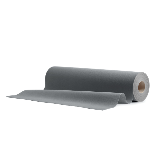 Tischläufer Airlaid, 24 m x 40 cm, grau