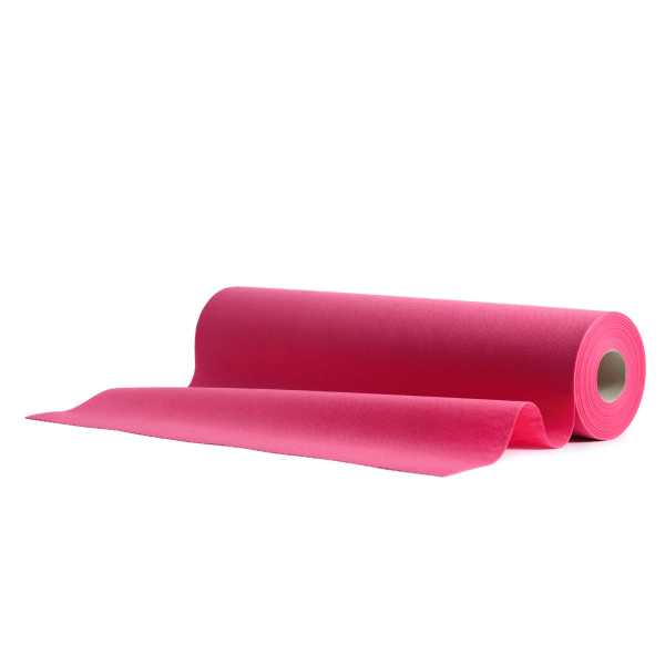 Tischläufer Airlaid, 24 m x 40 cm, fuchsia