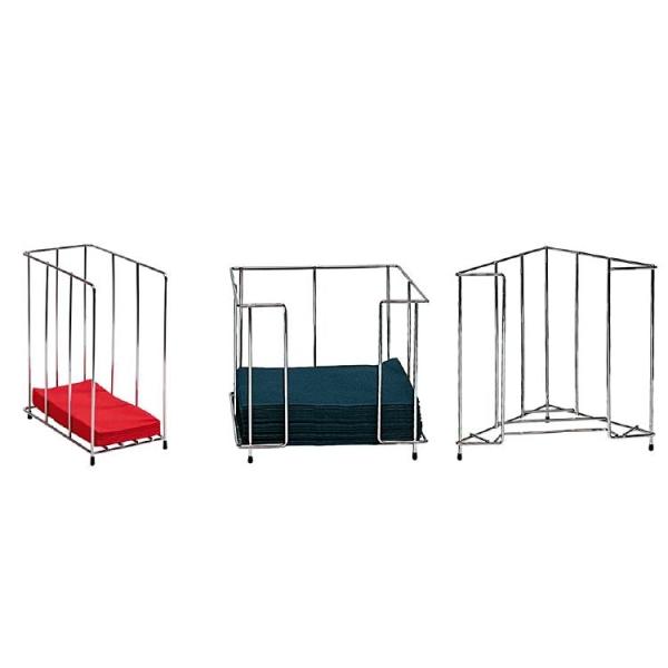 Drahtspender für Servietten 33 x 33 cm, 1/8 Falz