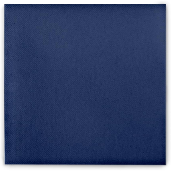 Airlaid Servietten, 1/4 Falz, 40 x 40 cm, blau