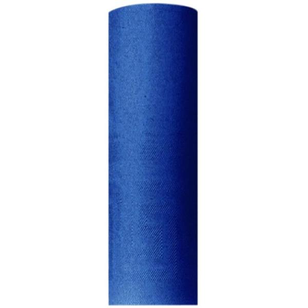 Papiertischtuch, Damast, 1-lagig, blau