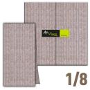 Servietten, Multisoft, Jill Cacao, Airwave, 1/8 Falz, 40 x 40 cm,